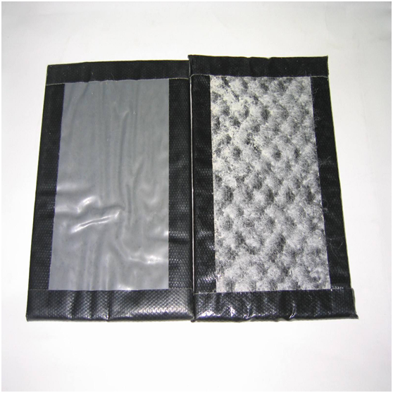 平织编织布对针刺型钠基膨润土防水毯的影响