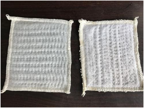 圆织编织布对膨润土防水毯的影响