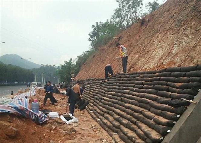 各种实践证明土工袋砌护的稳定性