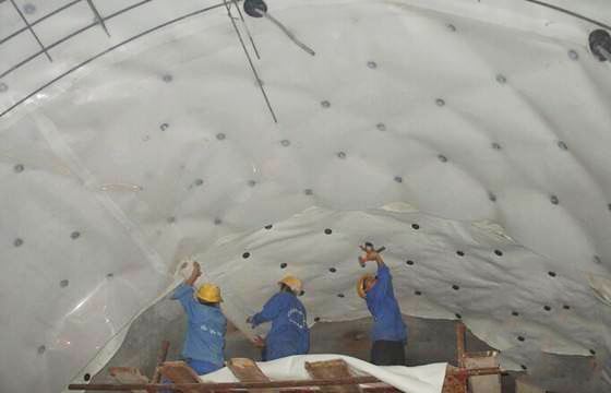 隧道HDPE防水板铺设施工流程
