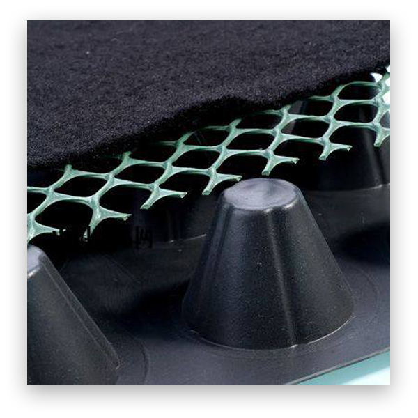 HDPE排蓄水板工作原理及性能特点