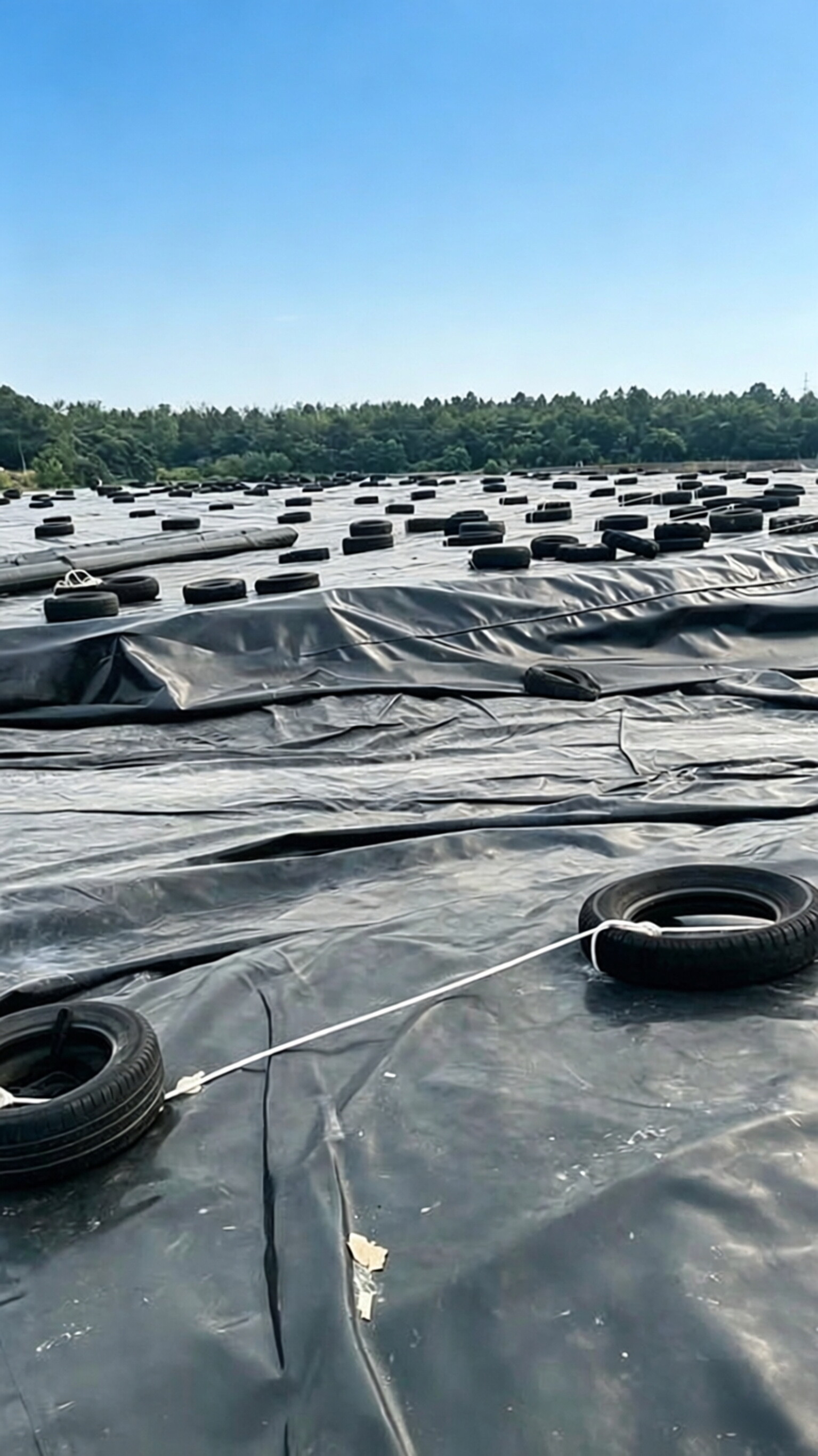 垃圾填埋场雨污分流核心方案!HDPE土工膜实操指南,降本又环保 垃圾填埋场雨污分流核心方案!HDPE土工膜实操指南,降本又环保