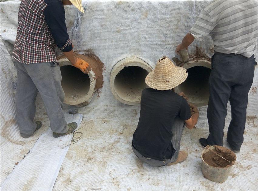 工程实例介绍膨润土防水毯在隧道工程的工艺流程